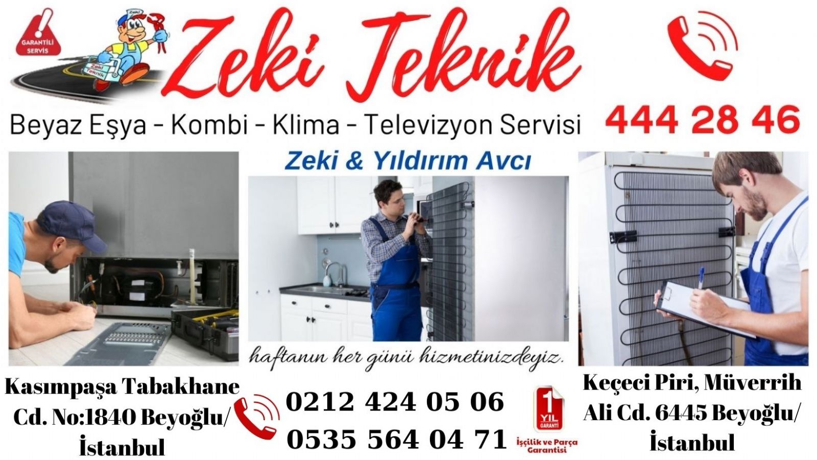 Tophane Buzdolabı Servisi